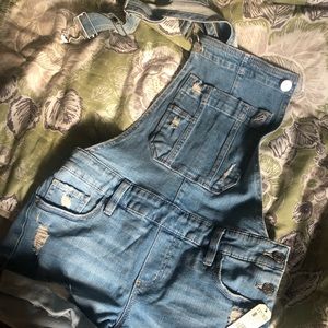 Garage Overall Shorts